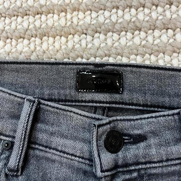 MOTHER The Rascal Sliced Up Heel Jean - Digging Up Dirt - Picture 5 of 7